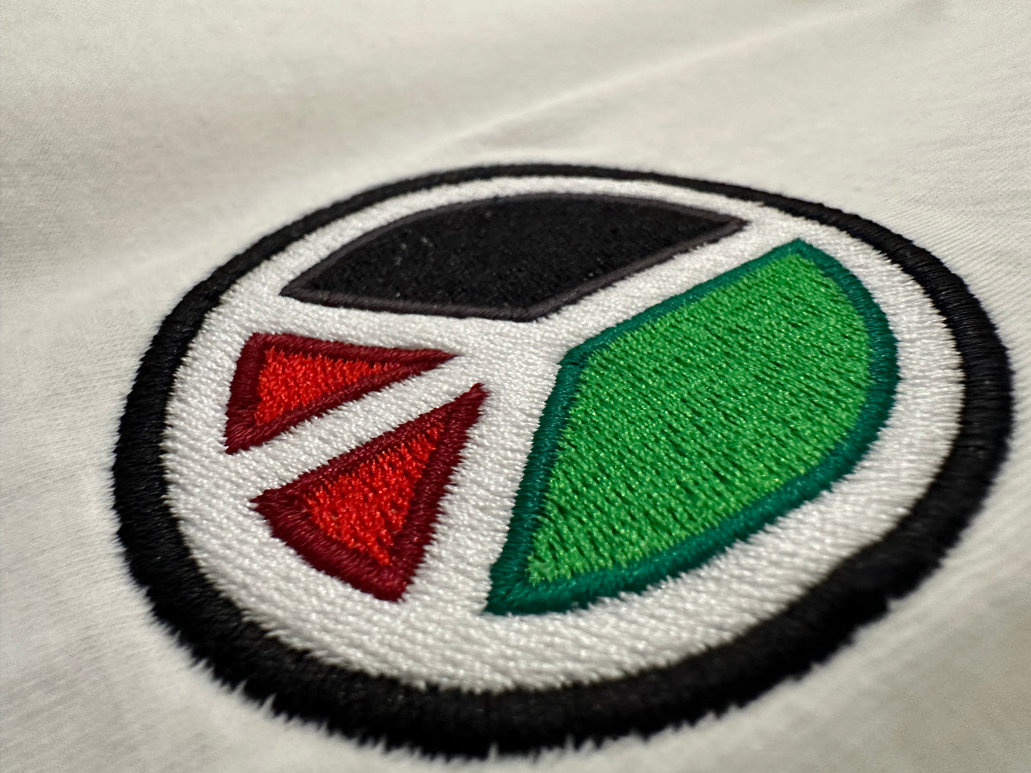 Original Peace for Palestine Embroidered T-Shirt - Aljabour Family *FREE GLOBAL SHIPPING*
